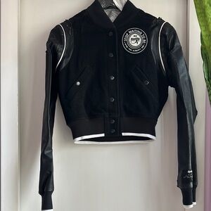 Melody Ehsani Reebok collab Black Varsity Jacket XS